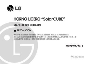 Manual de uso LG MP9297MLT Microondas