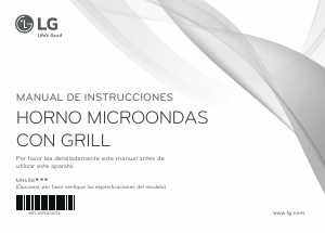 Manual de uso LG MH6884AAS Microondas