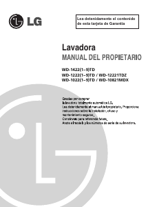 Manual de uso LG WD-12221TDZ Lavadora