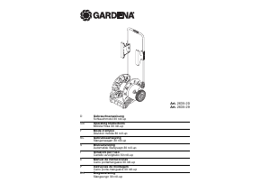 Manual de uso Gardena 2635-20 Enrollador de manguera