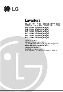 Manual de uso LG WD-10701MD Lavadora