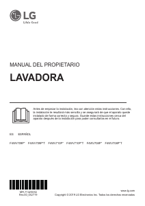 Manual de uso LG F4WV709P2T Lavadora