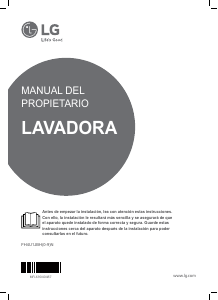 Manual de uso LG FH4U1JBH6N Lavadora