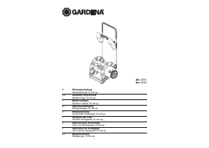 Manual de uso Gardena 2642 Enrollador de manguera