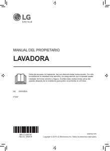 Manual de uso LG F4DN408S2T Lavadora