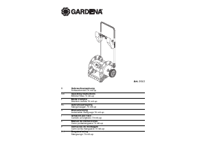 Manual de uso Gardena 2643 Enrollador de manguera