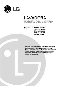 Manual de uso LG WF-9501TPT Lavadora
