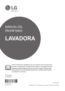 Manual de uso LG F1K2CS2T Lavadora