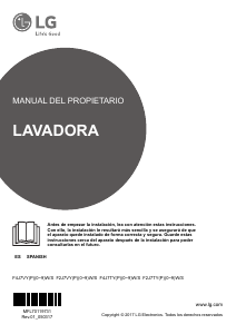 Manual de uso LG F4J7VY2T Lavadora