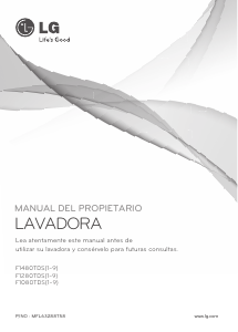 Manual de uso LG F1280TDS7 Lavadora