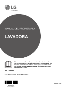 Manual de uso LG F4J6TM8S Lavadora