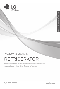 Manual LG GR-181SA Refrigerator