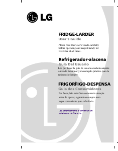 Manual LG GR-181LA Refrigerator