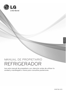 Manual de uso LG GL5141SWHW1 Refrigerador