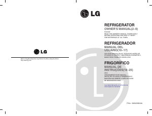 Manual de uso LG GC-051SNB Refrigerador