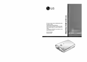 Manual de uso LG RL-JA21 Proyector