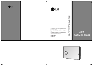 Manual de uso LG AN215-JD Proyector