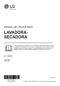 Manual de uso LG F4DV709H2T Lavasecadora