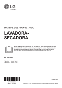 Manual de uso LG F4DV710H2T Lavasecadora