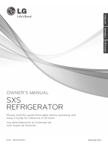 Manual LG GRP2470ECP Fridge-Freezer