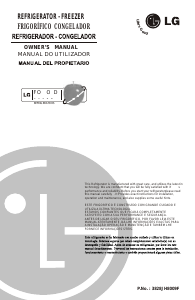 Manual de uso LG GR-4327X Frigorífico combinado