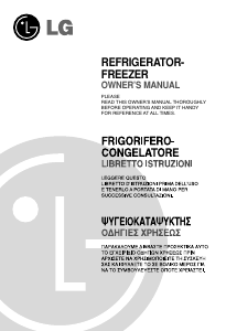 Manual LG GR-B652YTSA Fridge-Freezer