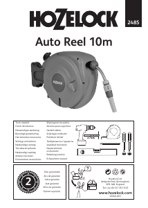 Käyttöohje Hozelock 2485 Auto Reel Puutarhaletkukela