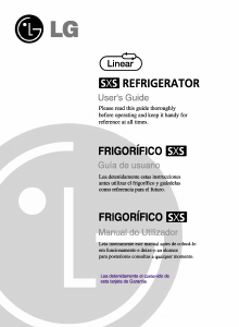 Manual de uso LG GR-L217BVKV Frigorífico combinado