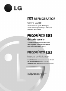 Manual de uso LG GR-L207GVUA Frigorífico combinado