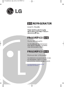 Manual de uso LG GR-P2274LNR Frigorífico combinado