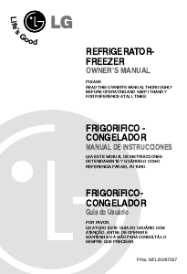 Manual LG GR-3022W Fridge-Freezer