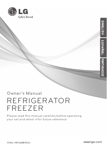 Manual LG GR3022WA Fridge-Freezer