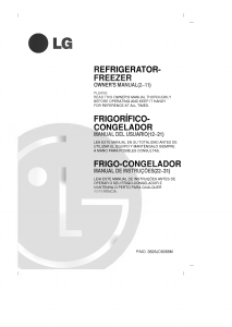 Manual LG GR-242MF Fridge-Freezer