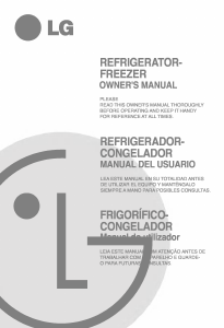 Manual LG GR-S592QTC Fridge-Freezer