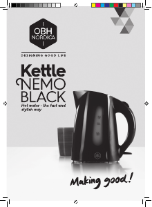 Manual OBH Nordica 6451 Nemo Kettle