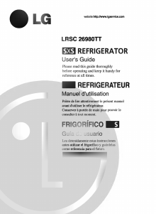 Manual de uso LG GR-G267ATBA Frigorífico combinado