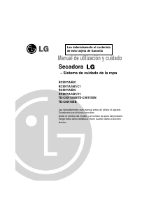 Manual de uso LG TD-C90110GB Secadora