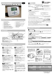 Mode d’emploi e.l.m. leblanc TRL 7.26 Thermostat