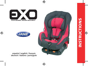 Manuale Jane EXO Seggiolino per auto