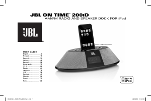Mode d’emploi JBL On Time 200iD Station d’accueil