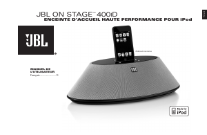 Mode d’emploi JBL On Stage 400iD Station d’accueil