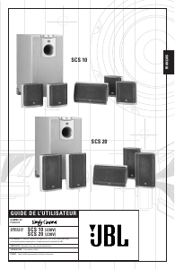 Mode d’emploi JBL SCS20 Système home cinéma