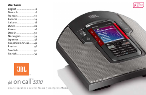 Manual JBL On Call 5310 Conference Phone