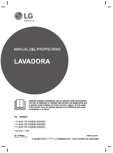 Manual de uso LG F4J5TY7S Lavadora
