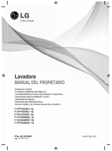 Manual de uso LG F12B8QDW Lavadora