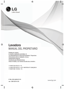 Manual de uso LG F12B8TMSH Lavadora