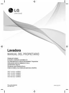 Manual de uso LG F1291QDW Lavadora