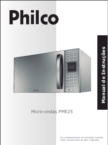 Manual Philco PME25 Micro-onda