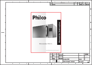 Manual Philco PME25L Micro-onda
