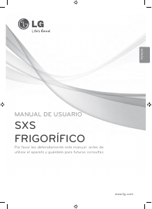 Manual de uso LG GR-L2375ECV Frigorífico combinado